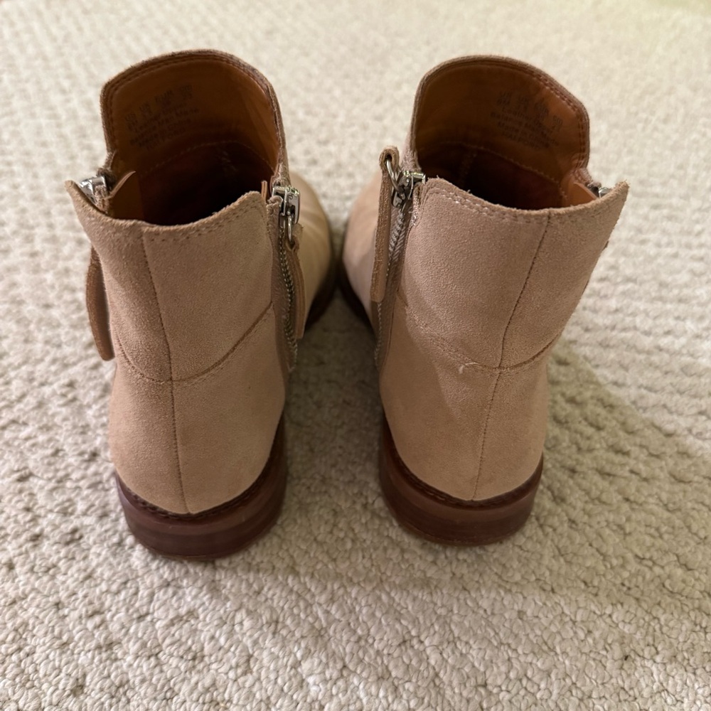 Franco Sarto Halford Booties size 6 Oak Suede - Picture 9 of 14